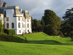 A distant view of Gartmore House